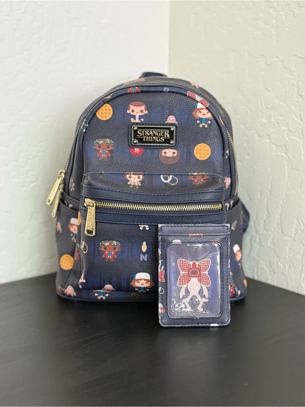 Loungefly Rare Stranger Things Season 1 Backpack With Matching Wallet